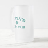 Quinn's Irish Pub Matglas Bierpul (Voorkant links)
