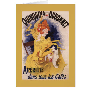 Quinquina Dubonnet Aperitif Poster promotionnel