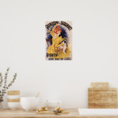 Quinquina Dubonnet Aperitif Poster promotionnel (Cuisine)