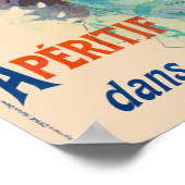 Quinquina Dubonnet Apéritif Poster vintage 1895 (Coin)