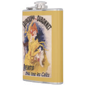 Quinquina Dubonnet Aperitif Promotion Poster Heupfles (Links)