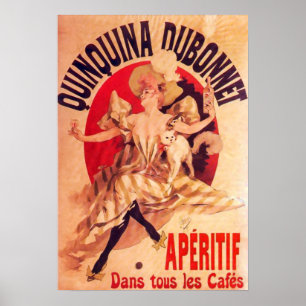 Quinquina Dubonnet Jules Cheret Fine Art Poster