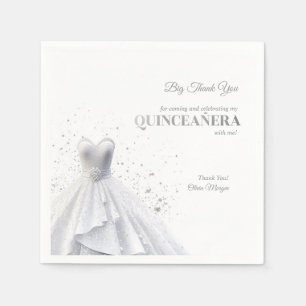 Quintencera Glam Red Dress Servet