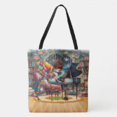 Quintessally Quirky Piano Tas - ZIE TERUG! (Voorkant)