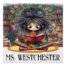 Quintessally Quirky Reading Poster Perfect Poster