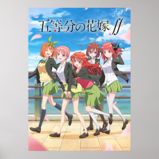 Quintessential Quintuplets Season 2 updated Poster