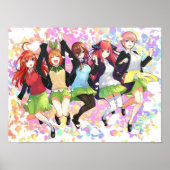 QuintEssentiële quintuplets Poster (Voorkant)