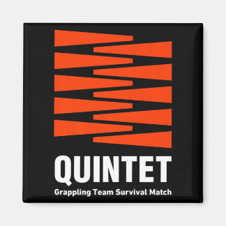 Quintet - Grappling Team BJJ Premium Magneet