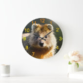Quintin Le Ginger Quokka, Horloge Mur (Maison)