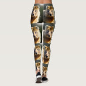 Quintin Le Ginger Quokka, Leggings (Dos)