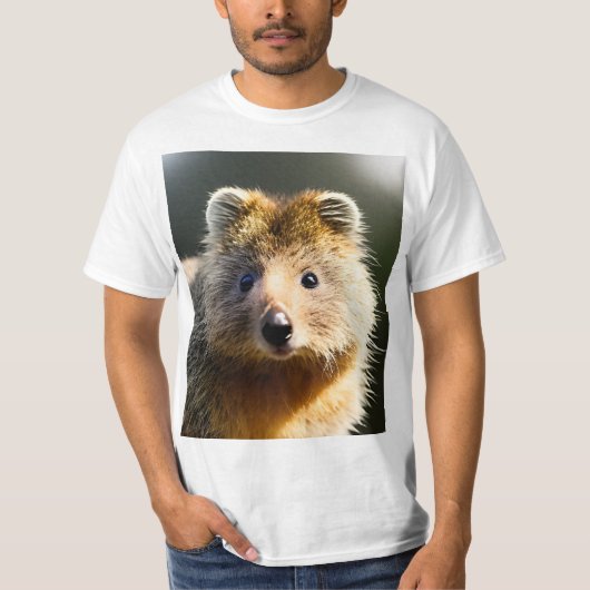 Quintin Le Ginger Quokka, T-shirt Mens Value (Devant)