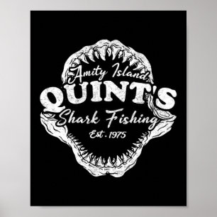 Quints Vintage Kunst Films Oceaan Grappige Outfits Poster