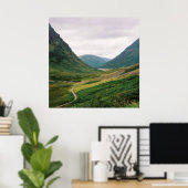 Quiraing, Portree, eiland Skye Poster (Thuiskantoor)