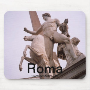 Quirinale Sculpture, Roma Mousepad Muismat
