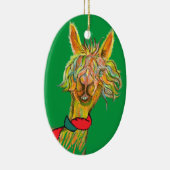 quirky alpaca 19Hilda ornament (Rechts)