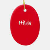 quirky alpaca 19Hilda ornament (Achterkant)