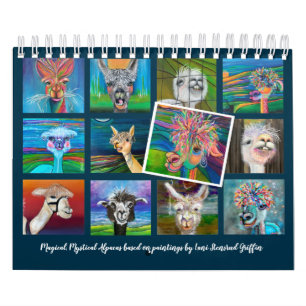 Quirky Alpaca kalender met verhalen 20z