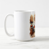 Quirky Coffee Lady 1ère Coupe Mug (Gauche)