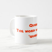 Quirky Coffee-Mok Koffiemok (Voorkant links)