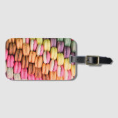 Quirky Colorful Macaroons Bagagelabel (Voorkant (horizontaal))