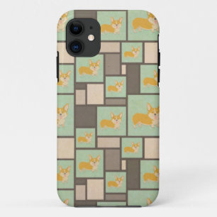 Quirky Corgi Kraft Cadeau Gift Wrapping iPhone 11 Hoesje