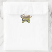 Quirky Design - Schapen in een veld Ster Sticker (Tas)
