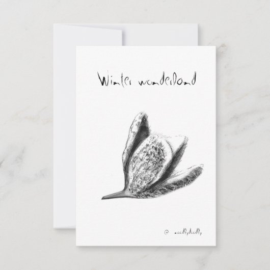 Quirky doles bedankkaart (Voorkant)