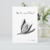 Quirky doles bedankkaart (Staand voorkant)