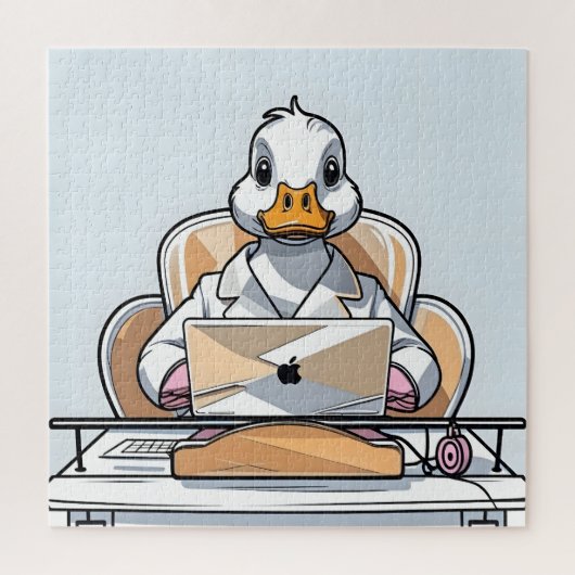 Quirky Duck Doctor Puzzle (Vertical)