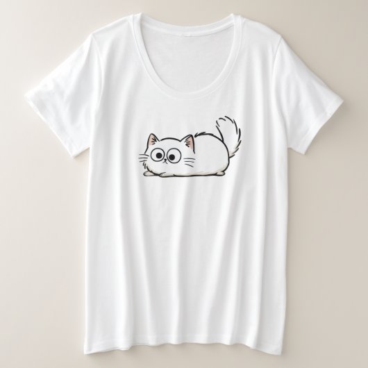 Quirky Fluffy Tail Cat (Design devant)