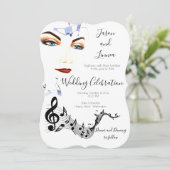 Quirky Funny Funky Boho Creative Kaart (Staand voorkant)