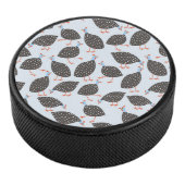 Quirky Guinee Fowl Pattern Hockey Puck (3/4)