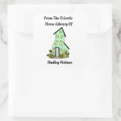 Quirky Home Library Étiquette de livre (Sac)