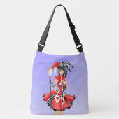 Quirky Jester en puppet king Crossbody Tas (Voorkant)