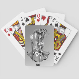 Quirky Jester & Puppet King Pokerkaarten