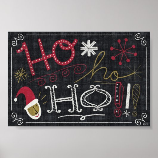 Quirky Kerstkerstkerstkerstkerstkerstkerstkerstker Poster (Voorkant)