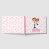 Quirky Mariage Couple Aquarelle Livre d'or (Complet)