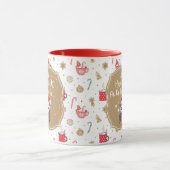 Quirky Owl Holiday Mok (Midden)