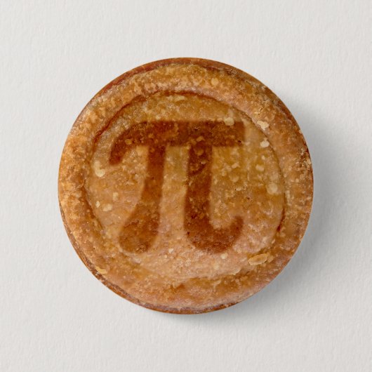 Quirky Pork Pie Symbool Ronde Button 5,7 Cm (Voorkant)