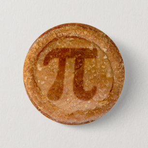 Quirky Pork Pie Symbool Ronde Button 5,7 Cm