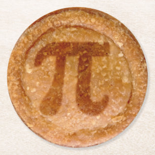 Quirky Pork Pie Symbool Ronde Kartonnen Onderzetter