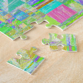 Quirky Quilt Abstract Design Puzzle (Côté)