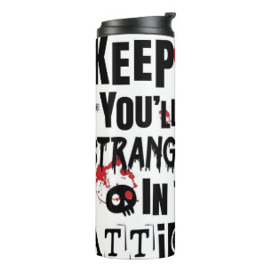 Quirky Reminder Thermosbeker