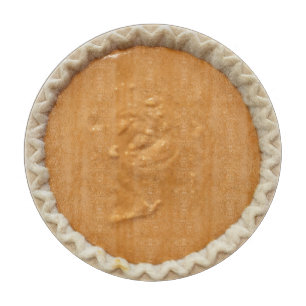 Quirky Round Pumpkin Pie Snijplank