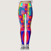 Quirky Script Leggings (Voorkant)