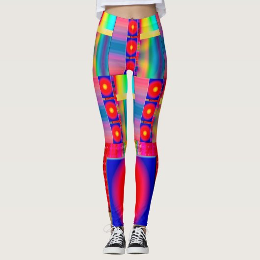 Quirky Script Leggings (Voorkant)