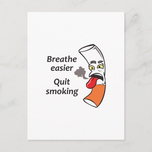 QUIT ROKING BRIEFKAART (Voorkant)