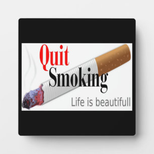 QUIT ROKING FOTOPLAAT