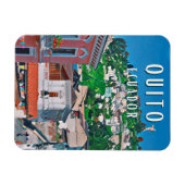 Quito, de hoofdstad van Ecuador Magneet (Horizontaal)