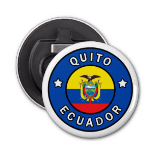 Quito Ecuador Button Flesopener